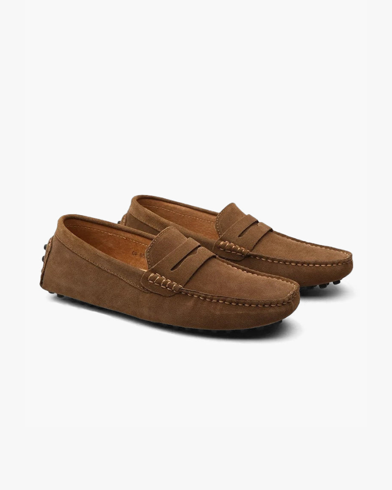 Suede Driver Slippers