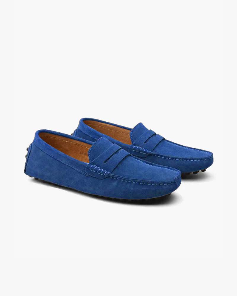 Suede Driver Slippers