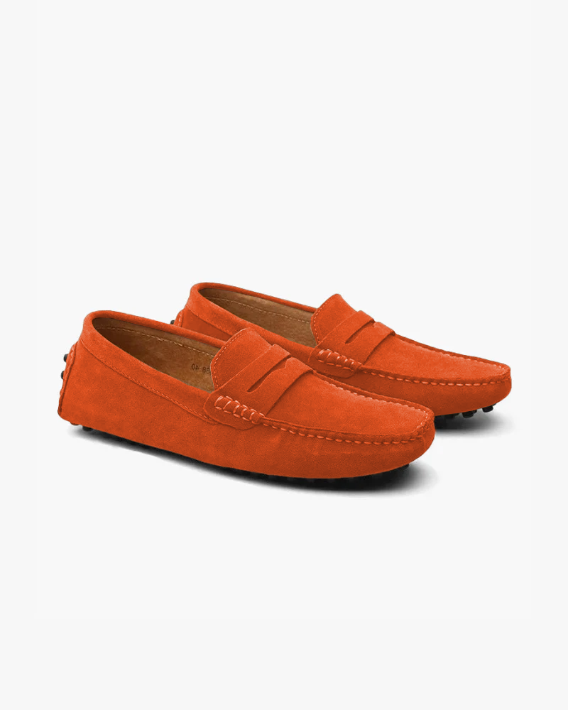 Suede Driver Slippers